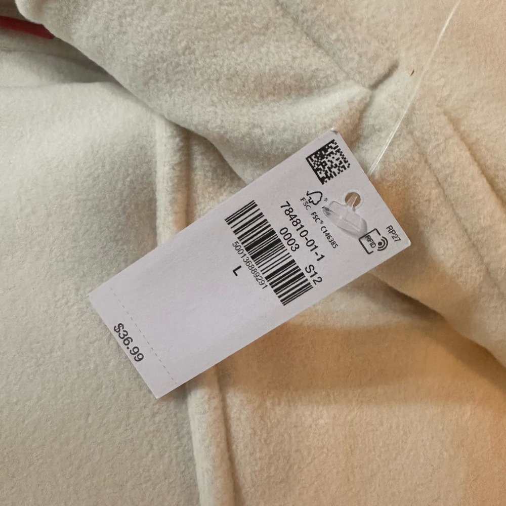NWT! Old Navy Oversized Performance Microfleece Cropped Half Zip - Picture 6 of 6